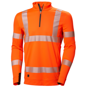 thermische shirt oranje fluo