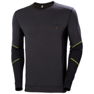 thermische shirt zwart
